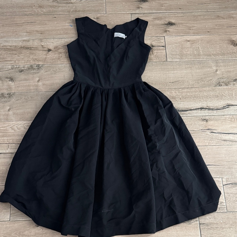 Preen by Thornton Bregazzi Black V-Back Dress